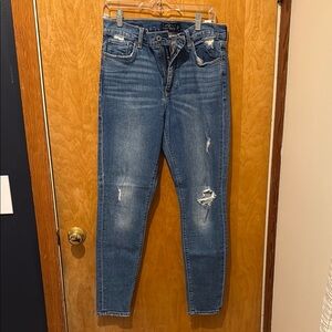 Lucky Brand Bridgette Skinny Distresses Jeans